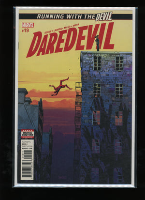 Front cover of Daredevil #19 published by Marvel Comics in 2017
