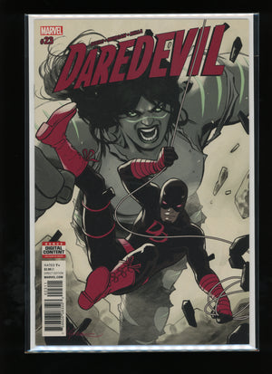 Front cover of Daredevil #23 (2017) by David Lopez – Marvel Comics raw comic book