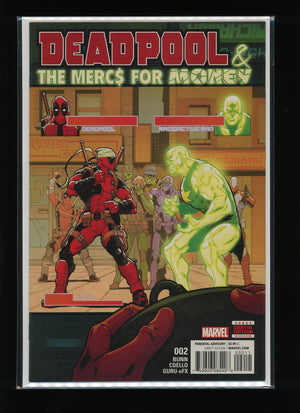 Front cover of Deadpool &amp; the Mercs for Money Vol. 2 #2 published by Marvel Comics in 2016