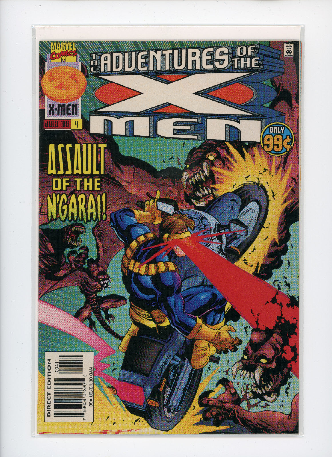 Adventures of the X-Men (1996) #4