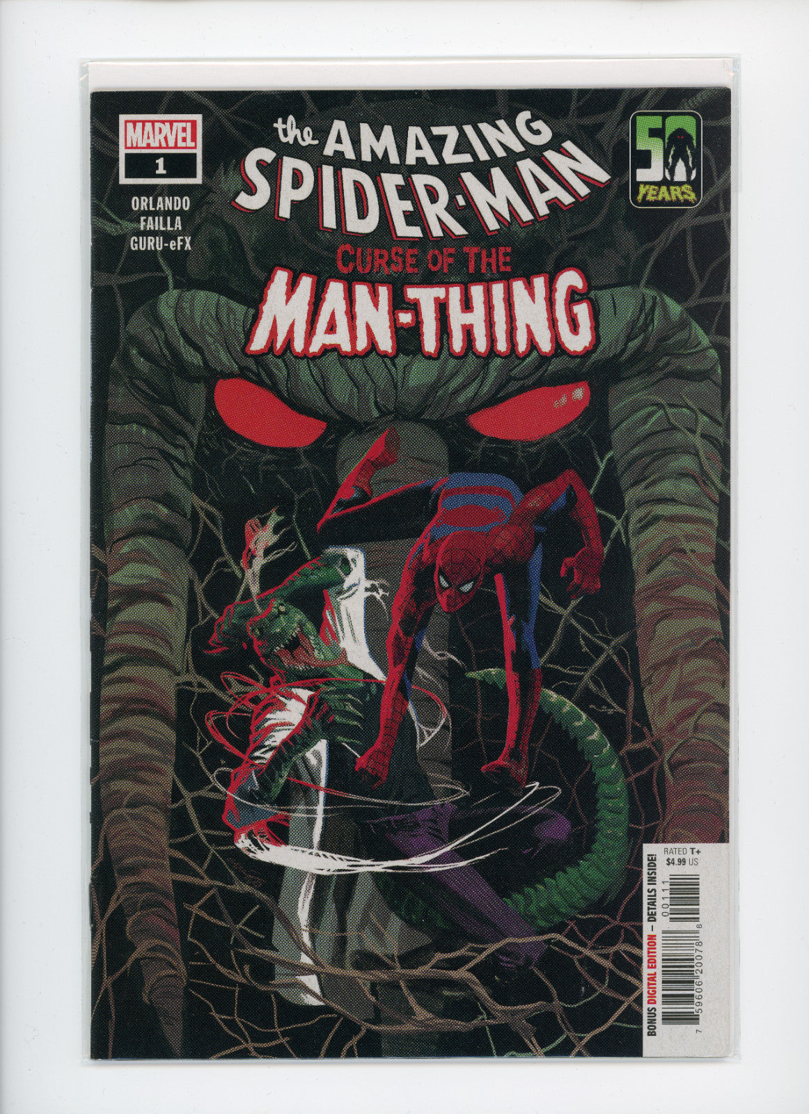 Amazing Spider-Man: Curse of the Man-Thing (2021) #1