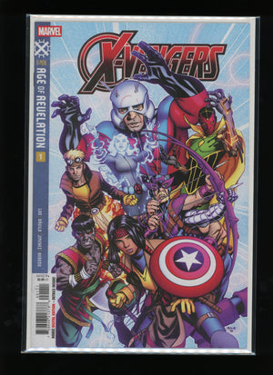 Front cover of X-Vengers #1 (2025) by Mike McKone – Marvel Comics raw comic book